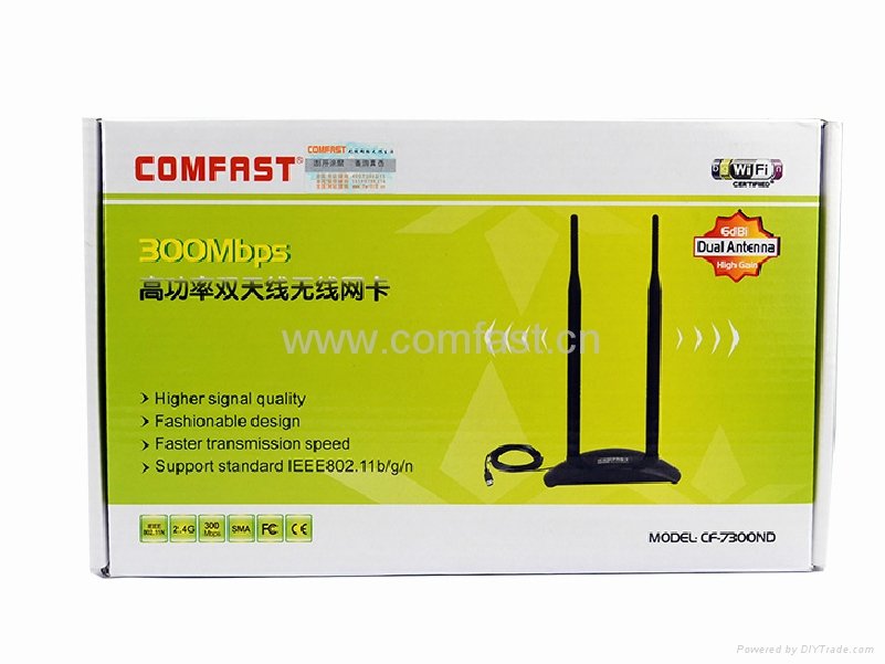 CF-WU7300ND 300Mbps usb wifi dongle wifi direct 4