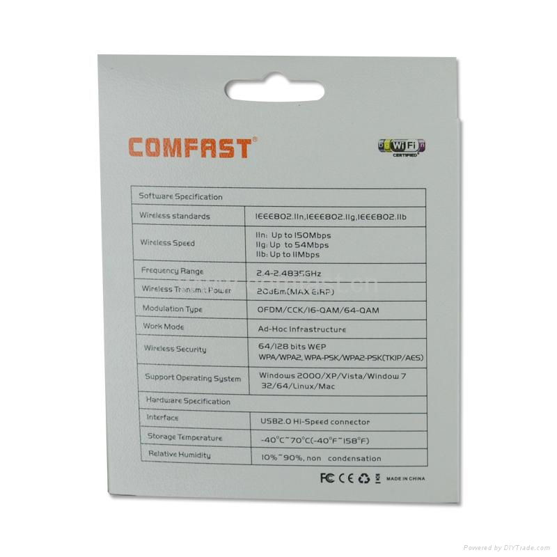 COMFAST CF-WU715N Ralink 5370 mini wifi driver wifi device for iPad 5