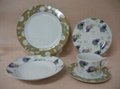 20 pcs porcelain round shape dinnerware set