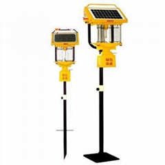 Solar Pest Spectrum Lamp Green Agriculture Solar Lamp 