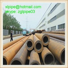 Large diameter thick wall steel pipe