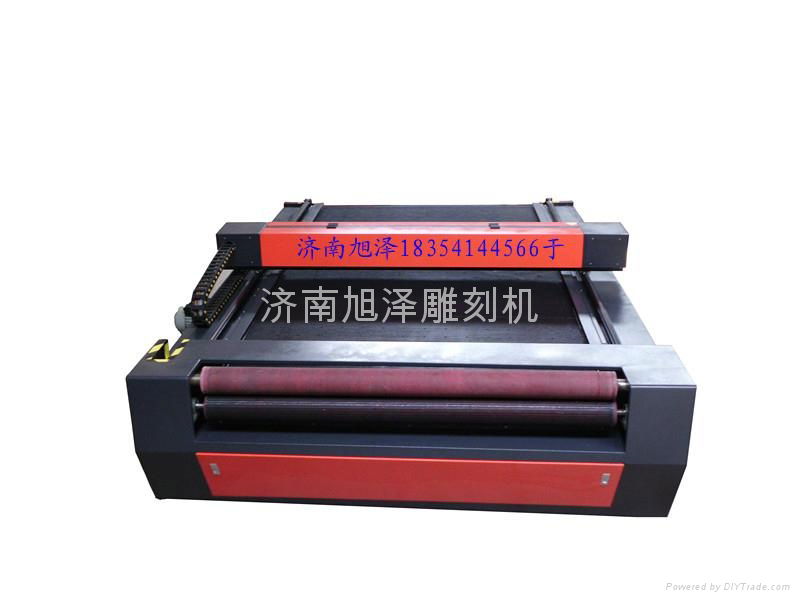 Supply China large laser automatic feed cutting bed machine