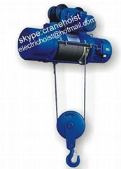 CD1 wire rope Electric Hoist 