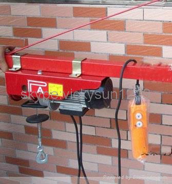 small electric cable hoist 220V 200kg 3