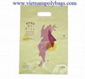 Die cut handle plastic bags  1