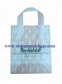 Soft loop handle plastic bags  1