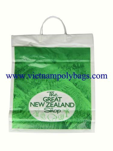 Rigid handle plastic bags  5