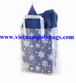 Tri-fold handle plastic bags  4