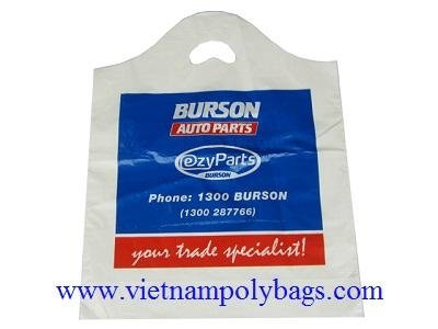 Wave top handle plastic bags  4