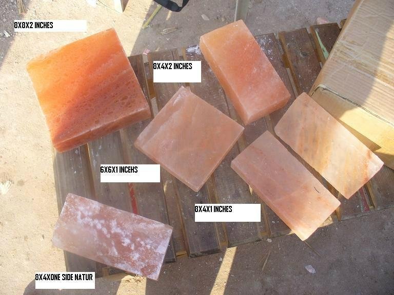 Amazing Crack Free Himalan crystal rock salt bricks 1
