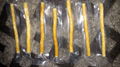 Hygienically processed vaccum packed plain wrapper packaging miswak/sewak