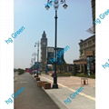 Street pole light box system