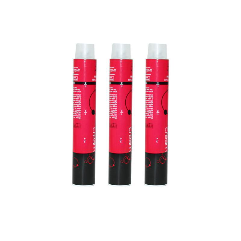 Aluminun packging tube for hair dye