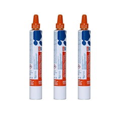 Glue packaging tube