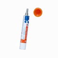 Glue packaging tube