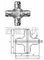 VCR四通接頭