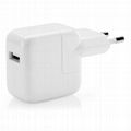 EU Apple IPad USB Power Adapter 5V2.1A Charger European Round Pin 1