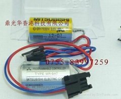 Mitsubishi MR-BAT ( A6BAT ) 3.6V lithium battery for PLC machine