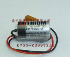 Toahiba ER17330V (ER3V )1700MACH lithium battery for PLC Machine