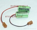 Sanyo CR17335SE-R ( CR17450SE-R ) with plug Lithium battery for PLC battery 1