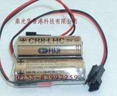 FUJI(FDK) CR8.LHC 2600mAh 3v Lithium Battery made in Japan