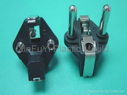 bridge for AC powercord,UK plug insert,BS plug insert 4