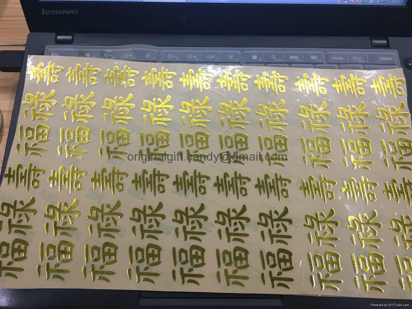 定制金属贴,超薄金属贴,镂空金属贴,UV转印贴 2