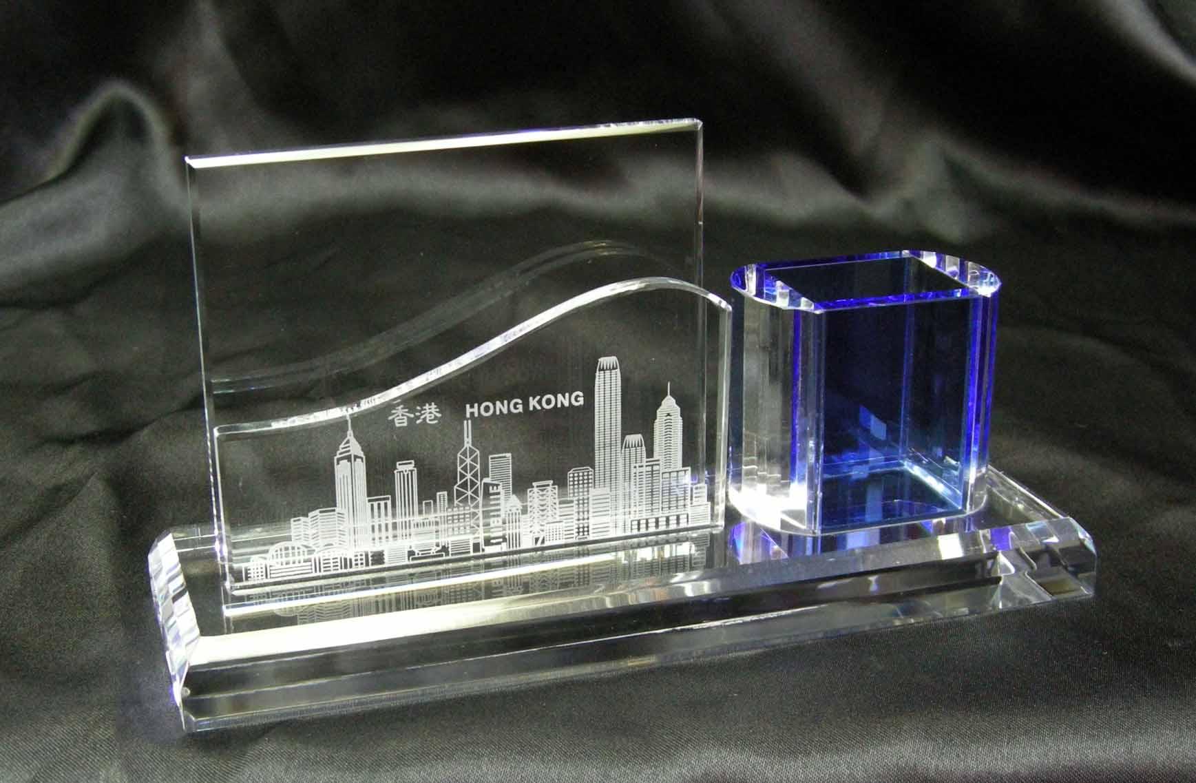 香港設計水晶卡片座,定製水晶產品,香港品牌,香港特色精品 2