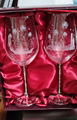 customized crystal wine glasses,champagne glasses, wedding gifts