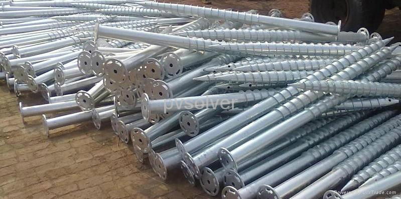 Screw pile photovoltaic support 3