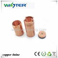 18650,186500 red copper 4nine mechanical mod clone 1