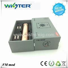 Wisterecig new coming hot sale Copper FM mechanical mod clone