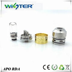 Wisterecig wholesale black,brass,copper apo rda atomizer clone