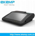 Android 10.1 inch All in one Barcode Scanner POS Terminal with Thermal Printer 4