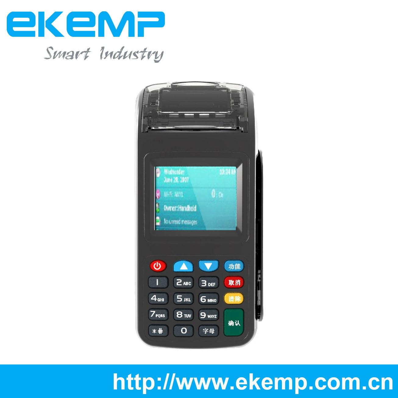 EKEMP Handheld POS Terminal with 3G,Magnetic Card Reader   3