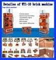 WT1-10A interlocking brick machine for sale 3