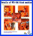 WT1-10A interlocking brick machine for sale 2