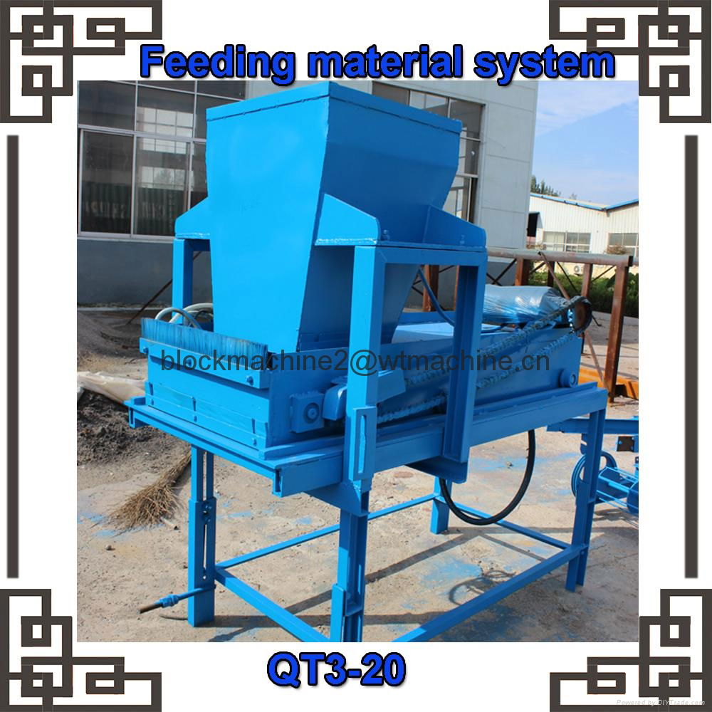 QTY3-20 simple paver brick machine 4