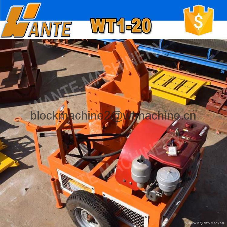 Interlocking brick making machine 5