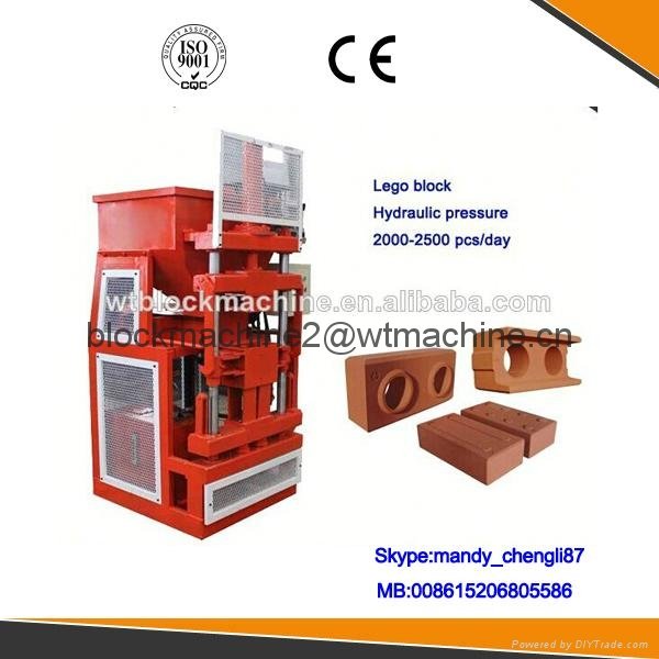 WT1-10 automatic interlocking brick making machine 2