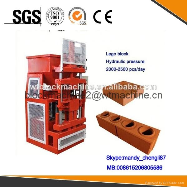 WT1-10 automatic interlocking brick making machine