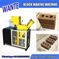 WT1-25 interlocking clay brick making machine