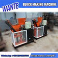 WT1-25 interlocking clay brick making machine 3