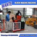 WT1-25 interlocking clay brick making machine 5