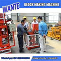 WT1-25 interlocking clay brick making machine 4