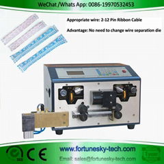 Ribbon Cable Splitting Stripping Cutting Machine