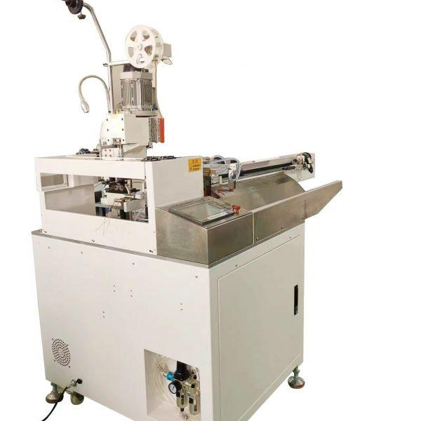  Fully Automatic Five Wires Simultaneous Cut Strip Twist Tin Crimp Machine