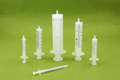 Disposable syringes  two part