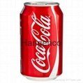 Best-Selling Coca Soft Drink 330ml Can