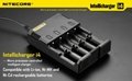 Nitecore Intelligent i4 for 4pcs Li-ion 3.7V18650 16340 Ni-MH battery charger